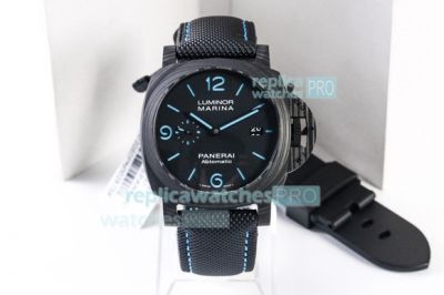 VS Factory Panerai Luminor Marina Carbotech PAM01661 All Black Watch 44M